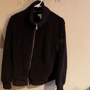 Calvin Klein Black Fleece Jacket